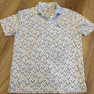 Rhoback Performance Polo "Hockey Player" NWOT